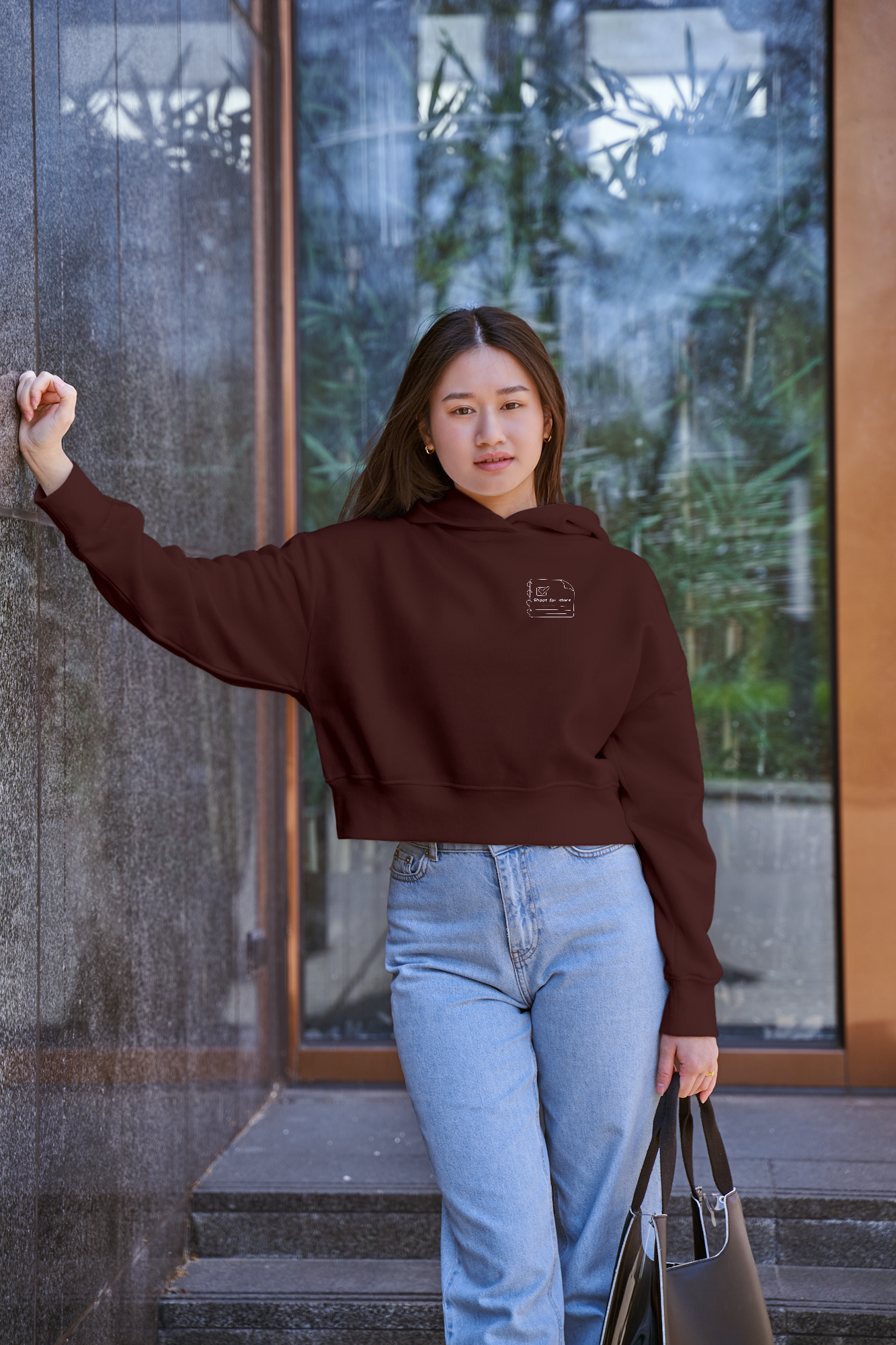 To-Do List Crop Hoodie