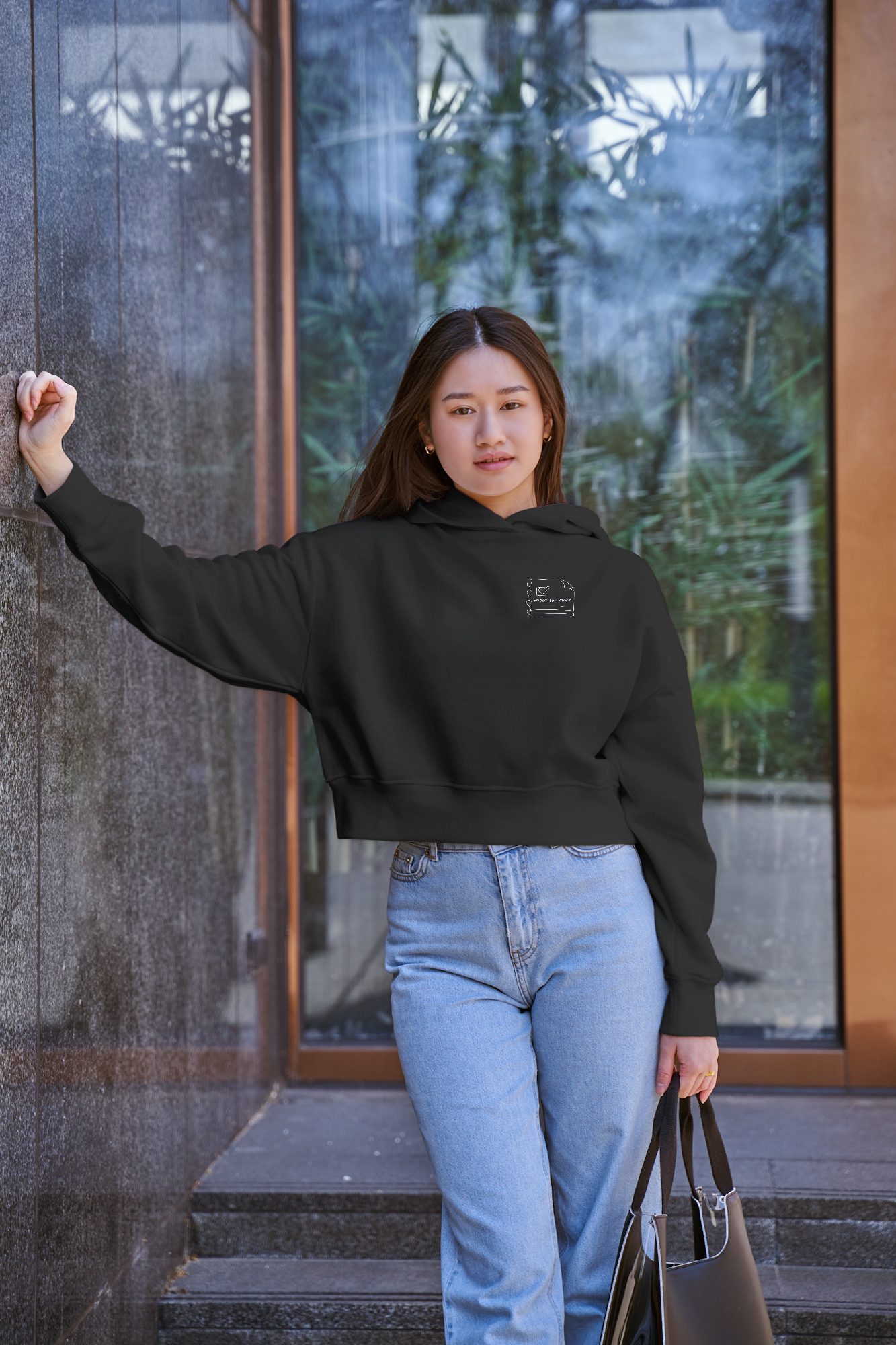 To-Do List Crop Hoodie